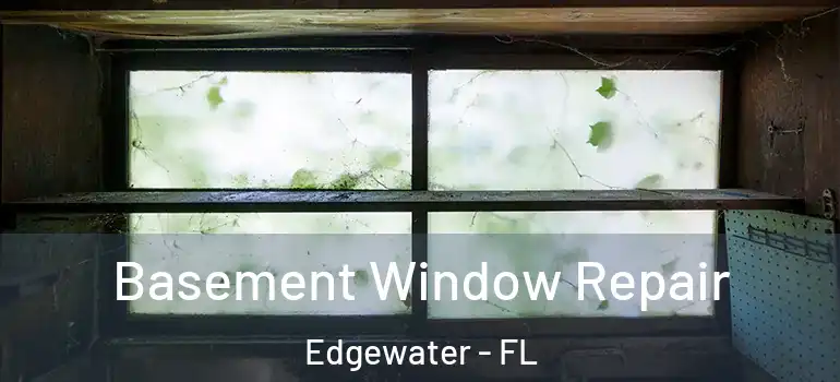 Basement Window Repair Edgewater - FL