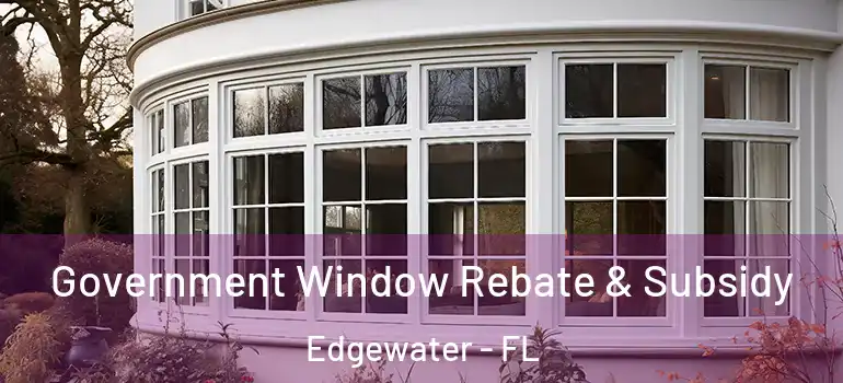 Government Window Rebate & Subsidy Edgewater - FL
