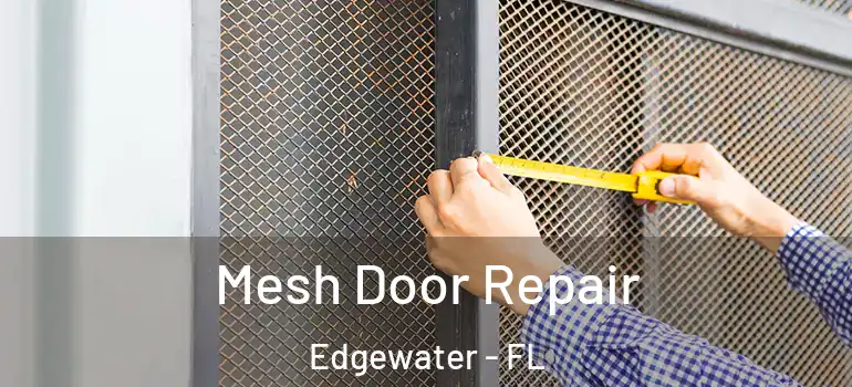 Mesh Door Repair Edgewater - FL