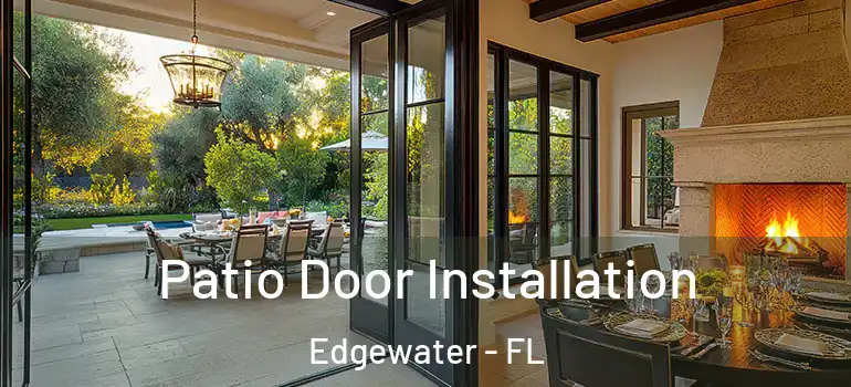 Patio Door Installation Edgewater - FL