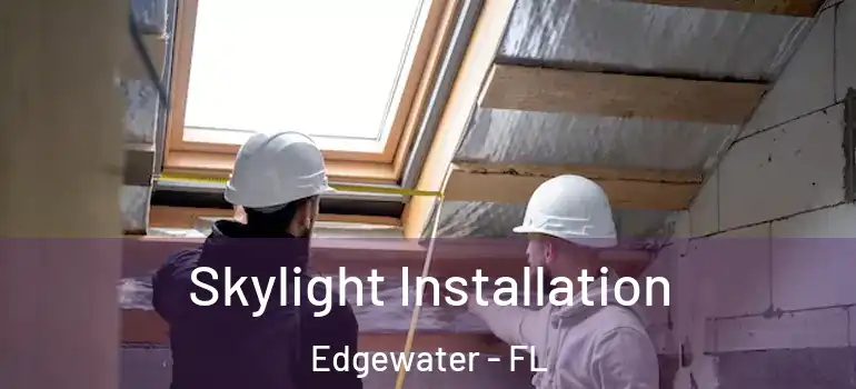 Skylight Installation Edgewater - FL