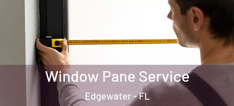 Window Pane Service Edgewater - FL
